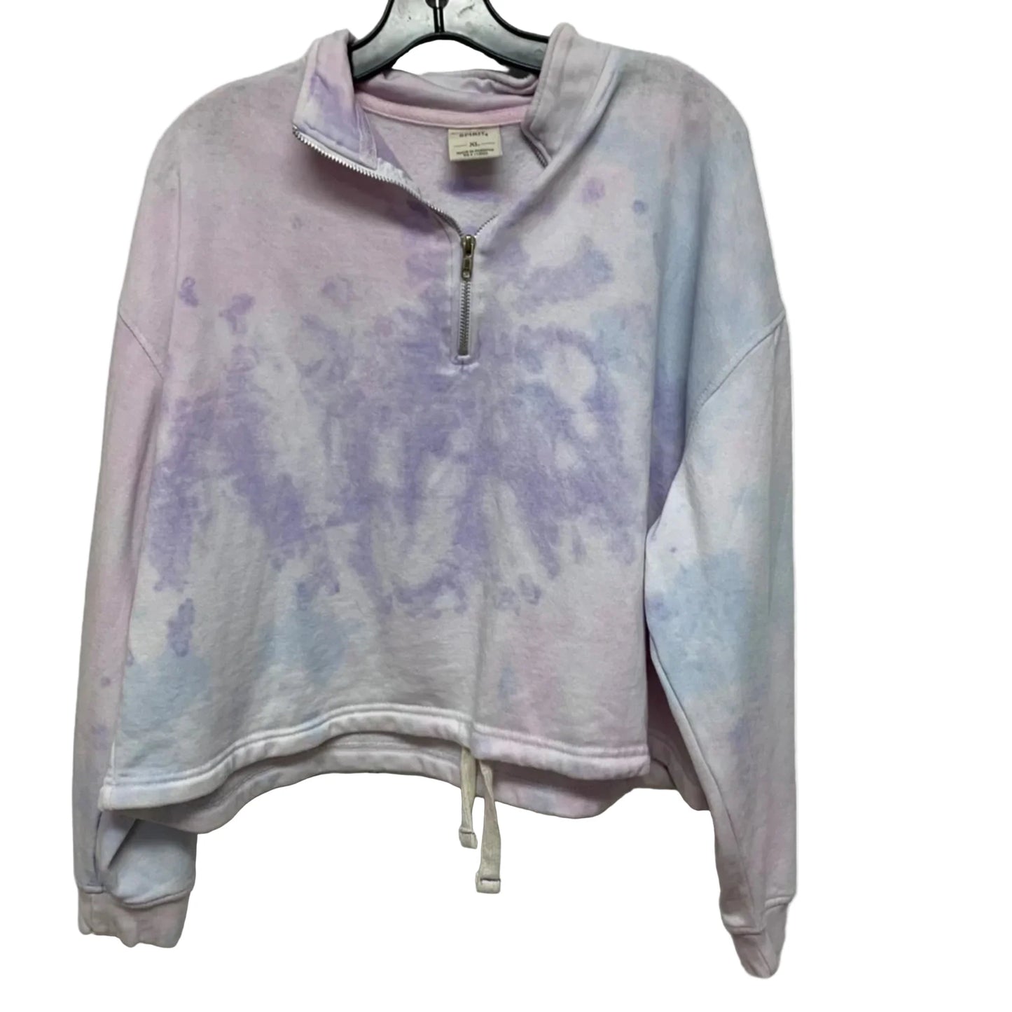 Sweatshirt Collar By Southern Spirit In Purple, Size: Xl