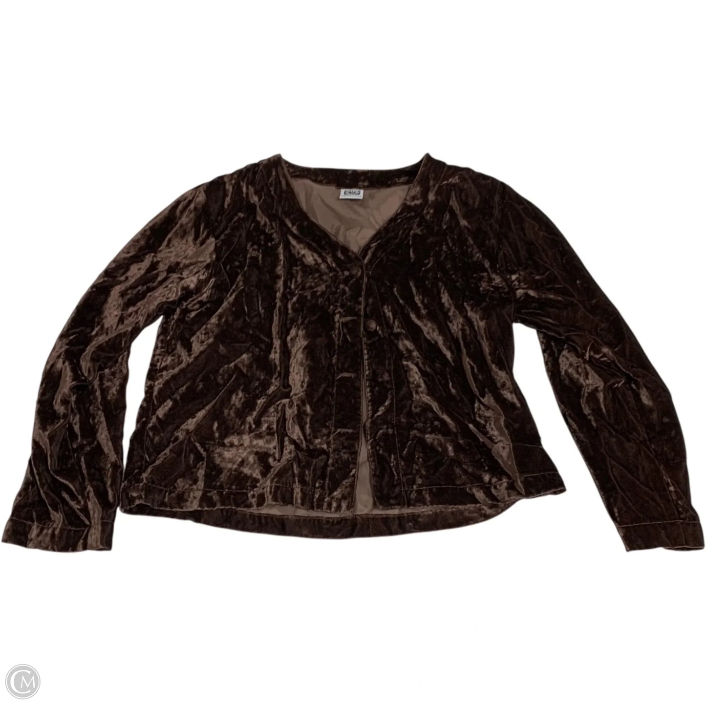 Top Long Sleeve Designer By Johnny Was In Brown, Size: S