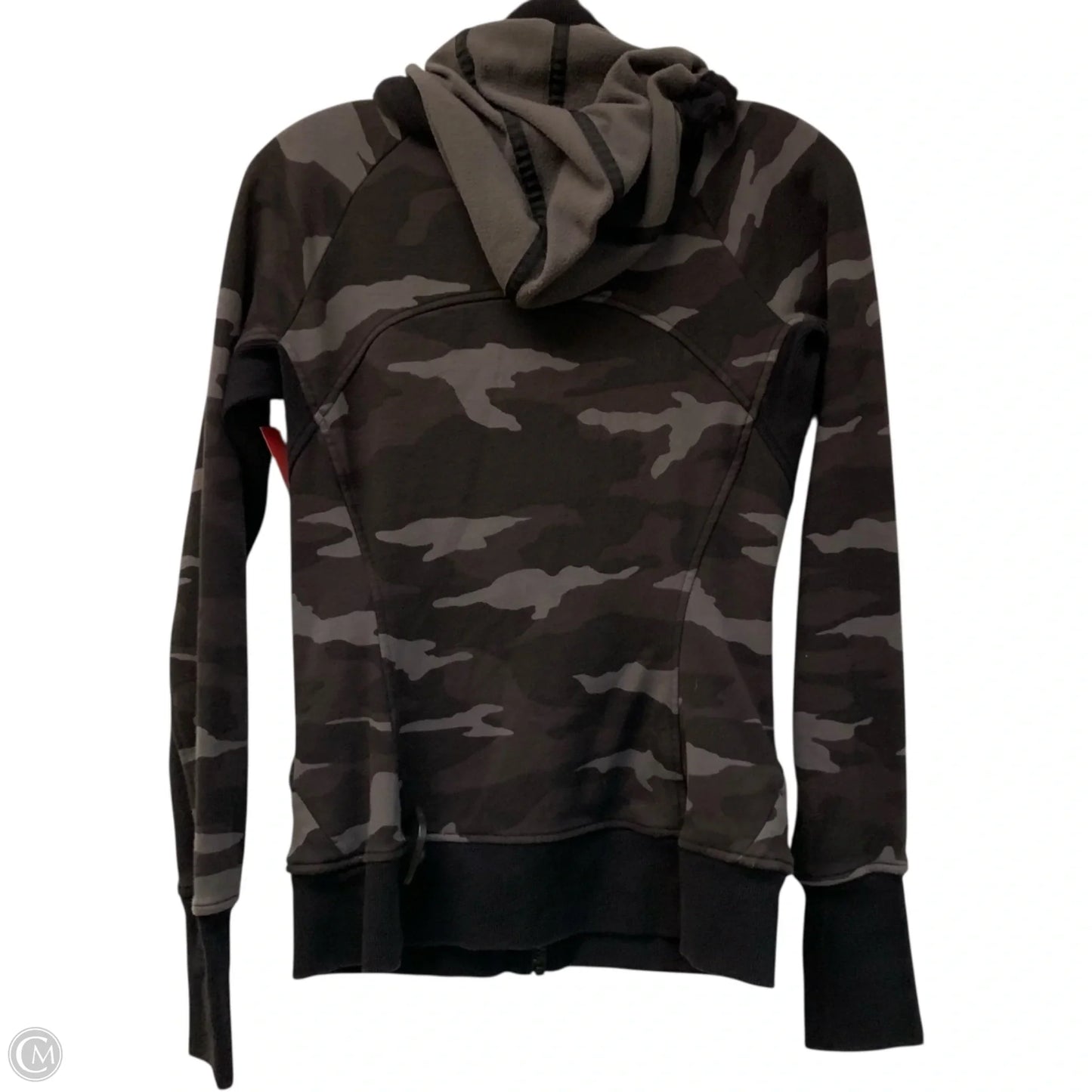 Athletic Jacket By Athleta In Camouflage Print, Size: Xs