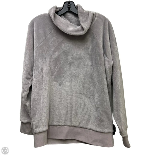 Athletic Sweatshirt Collar By Gaiam In Purple, Size: L