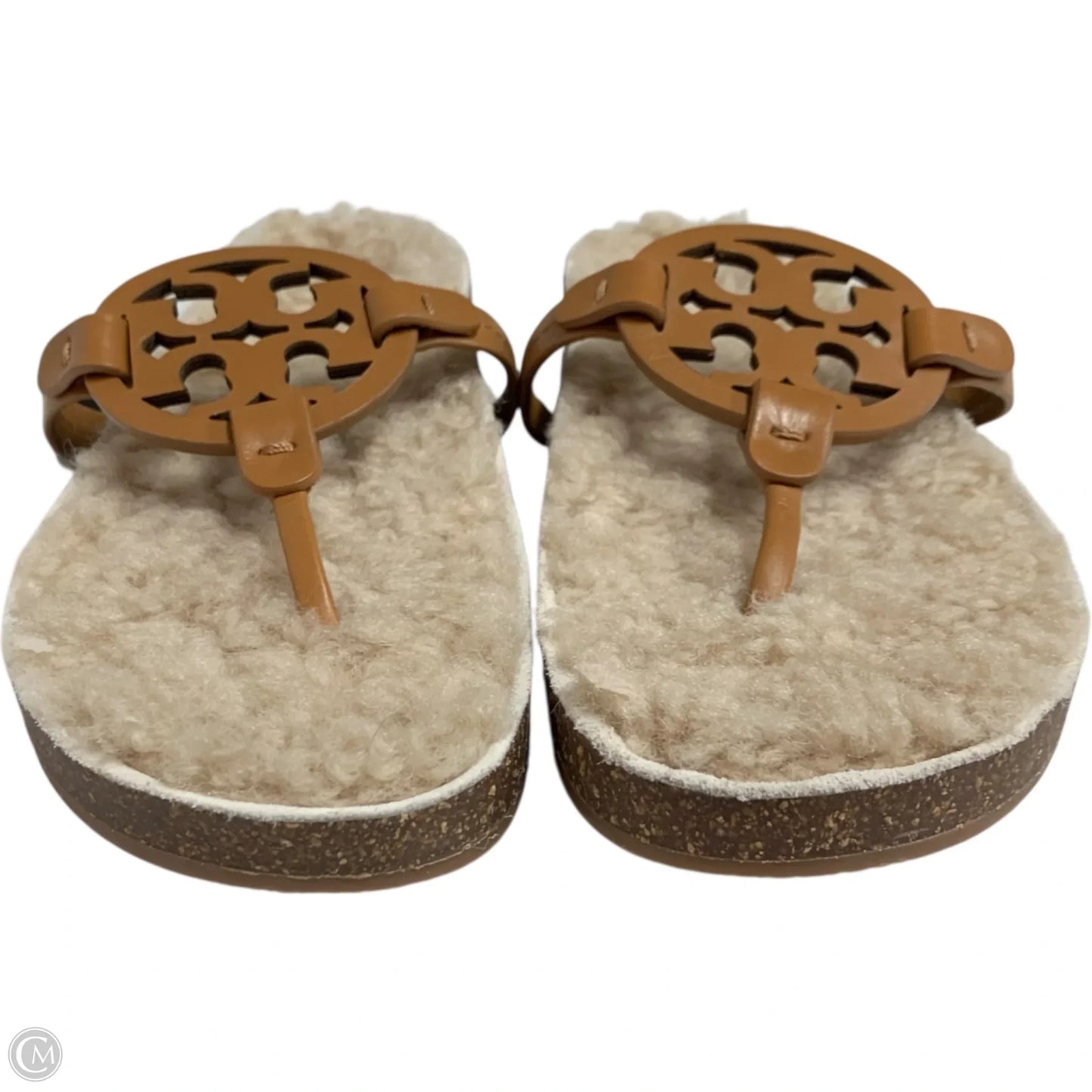 Sandals Designer By Tory Burch In Tan, Size: 9