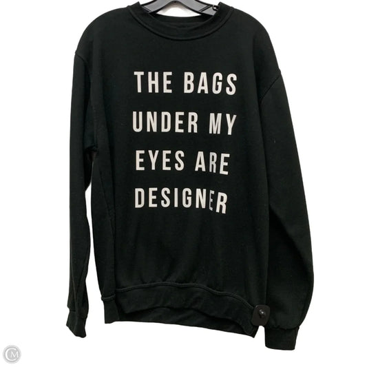 Sweatshirt Crewneck By ProRTX In Black, Size: L