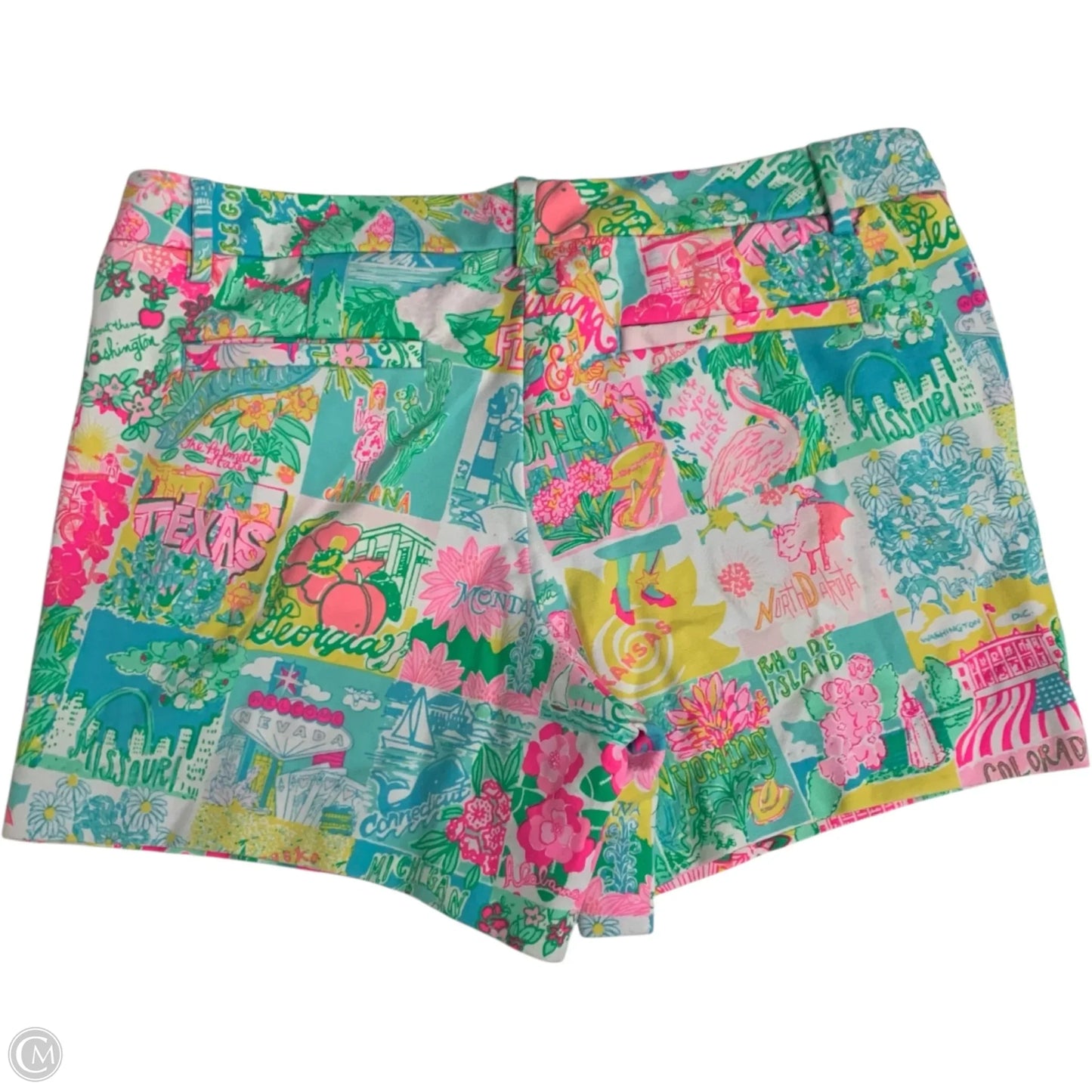 Shorts Designer By Lilly Pulitzer In Multi-colored, Size: M