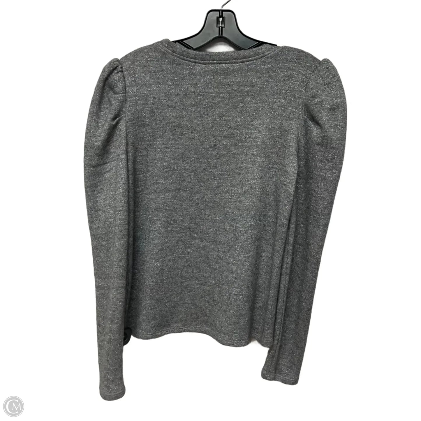 Sweater By Les Serein In Silver, Size: M