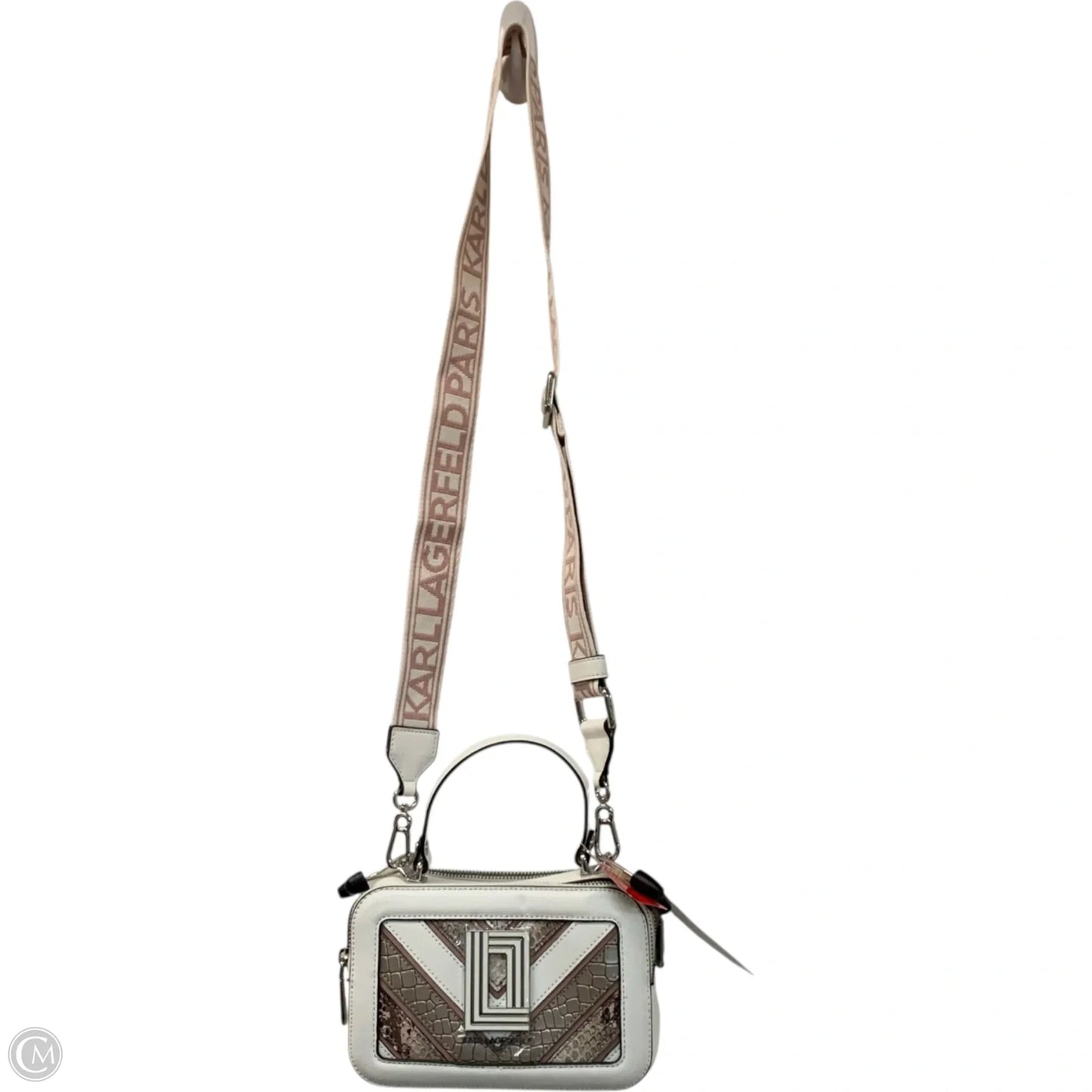 Crossbody Designer By Karl Lagerfeld, Size: Small
