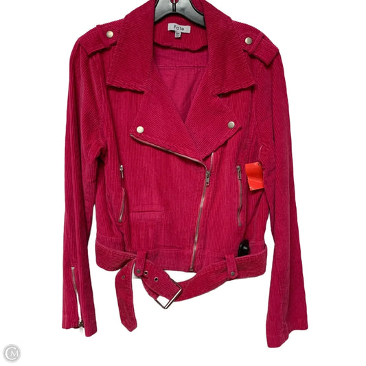 Jacket Other By Fate In Pink, Size: M