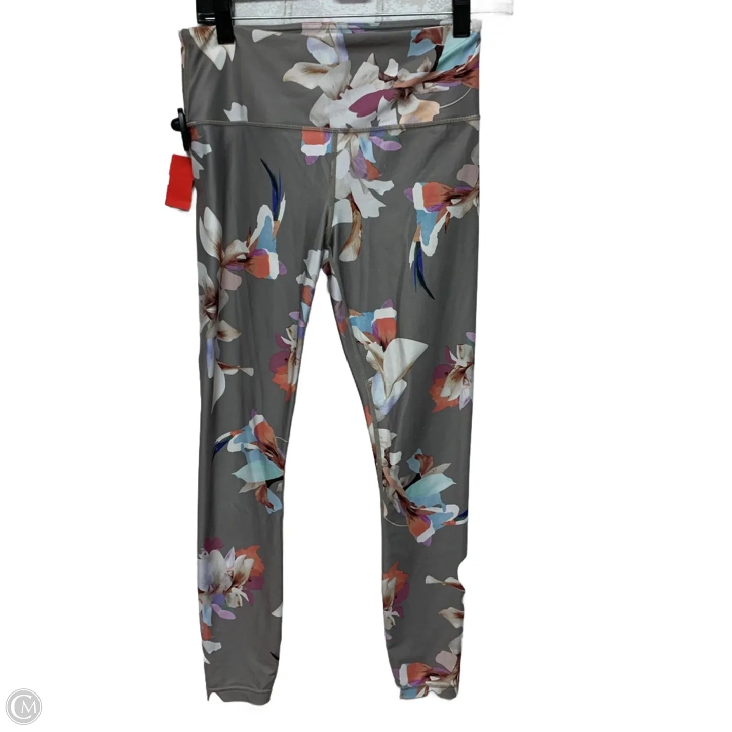 Athletic Leggings By Athleta In Taupe, Size: S