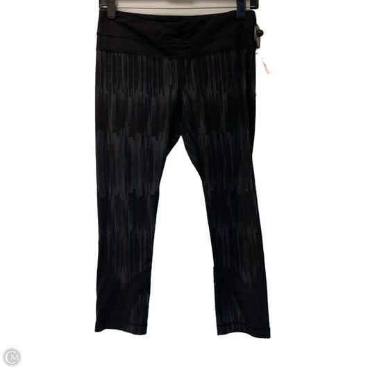 Athletic Leggings Capris By Lululemon In Black, Size: S