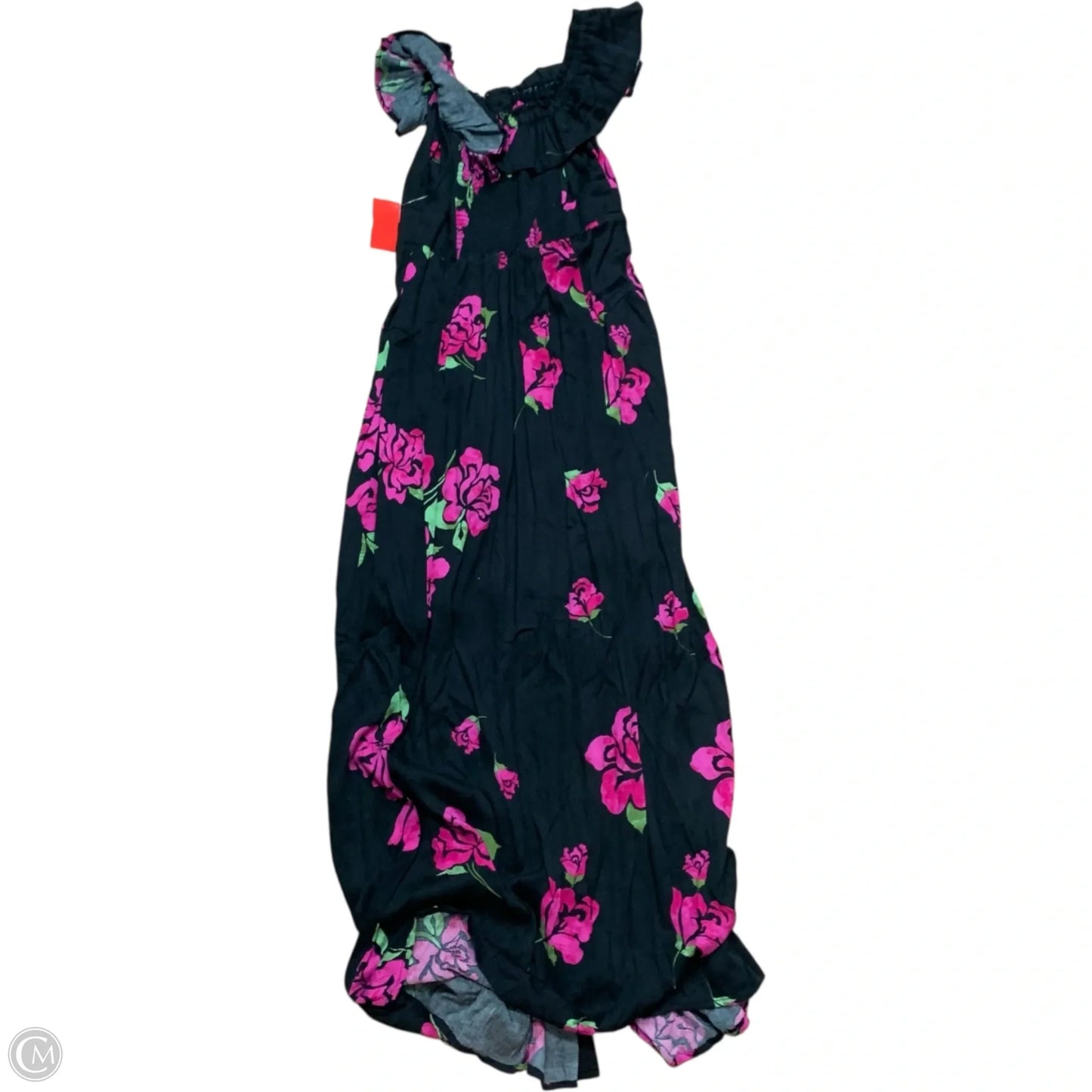Dress Casual Maxi By Free People In Black & Pink, Size: Xs