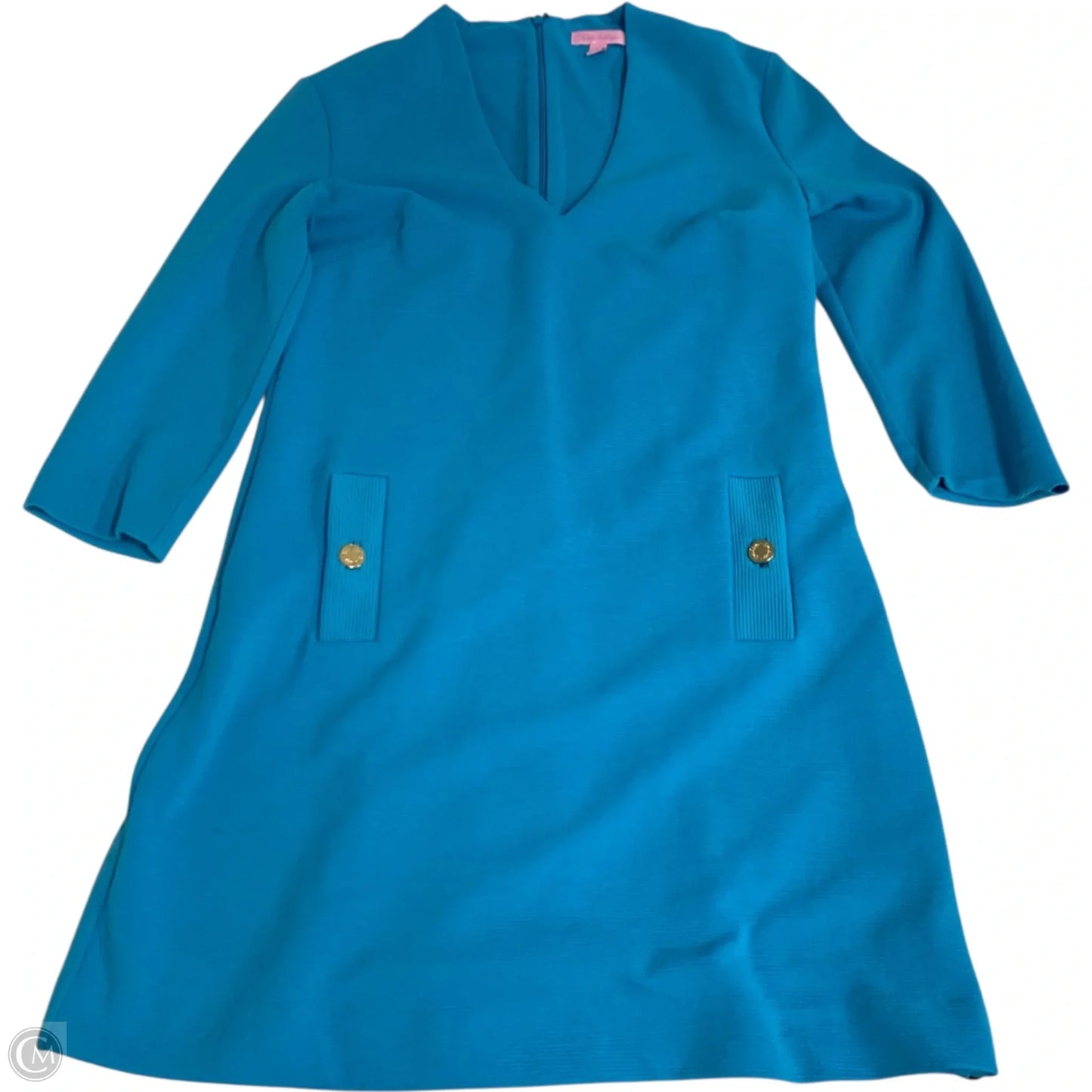 Dress Designer By Lilly Pulitzer In Blue, Size: M