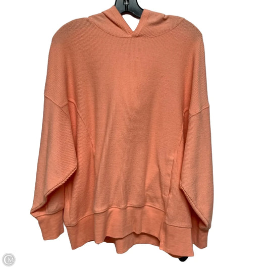 Sweatshirt Hoodie By As Revival In Orange, Size: Xs