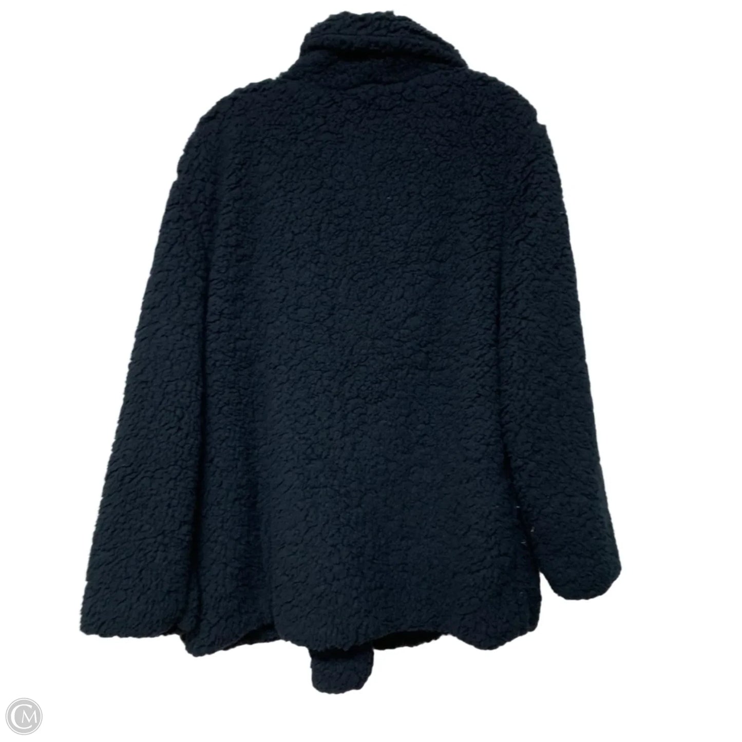 Jacket Faux Fur & Sherpa By Aria & Clara In Navy, Size: M