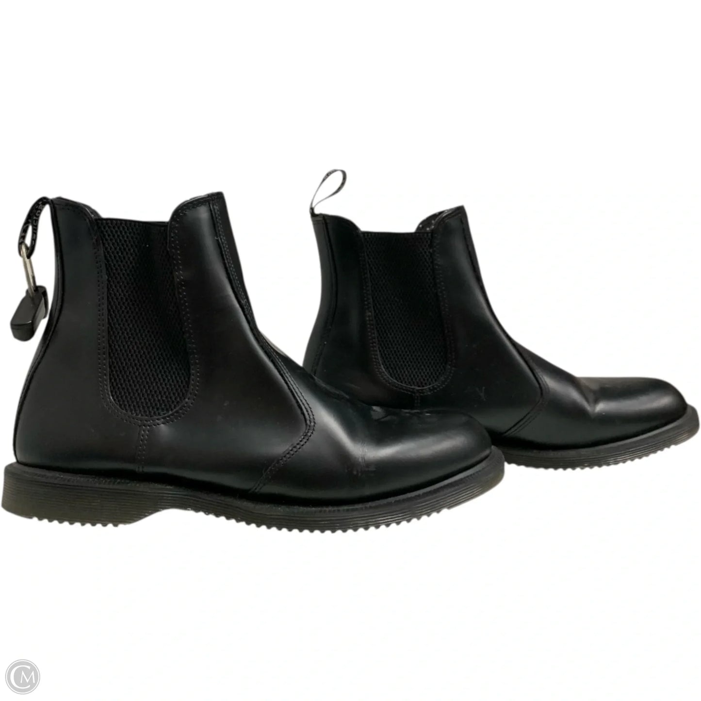 Boots Ankle Flats By Dr Martens In Black, Size: 10