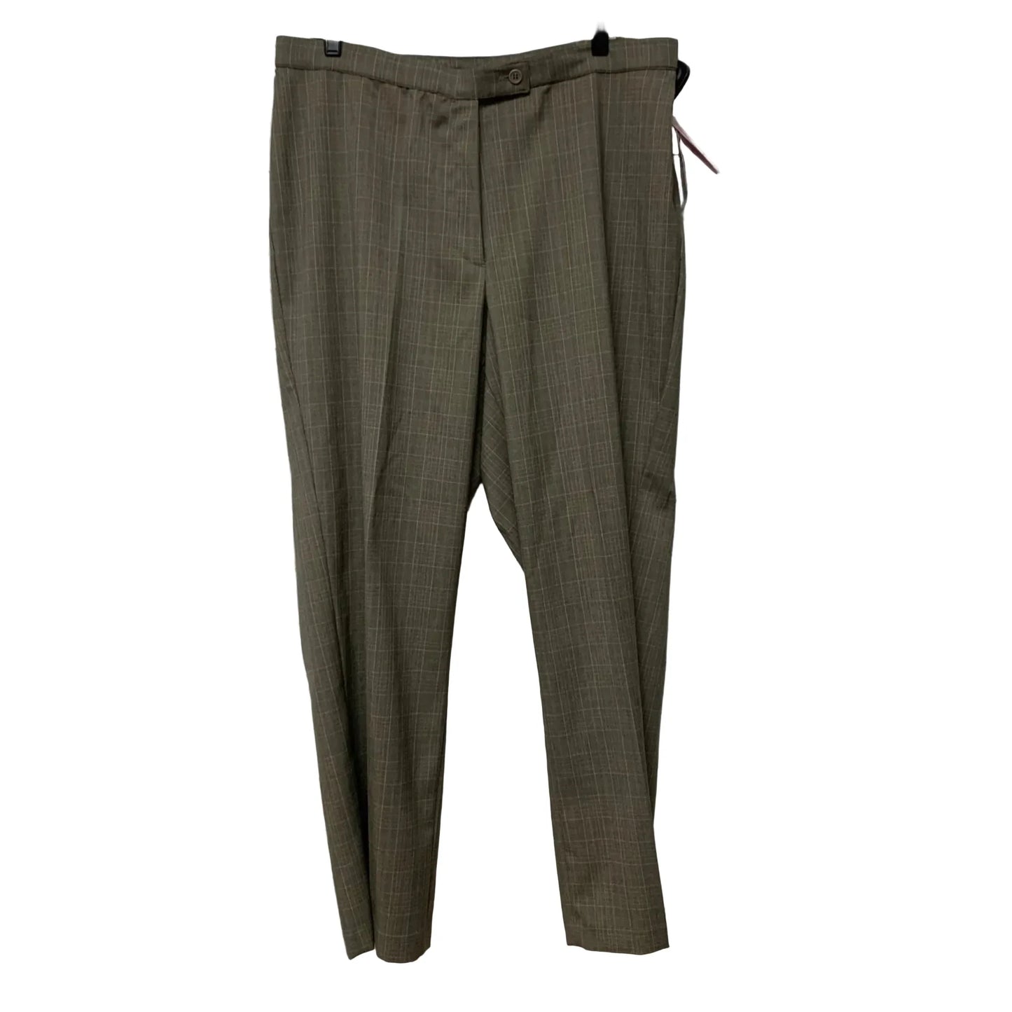 Pants Dress By Investments In Brown, Size: 16