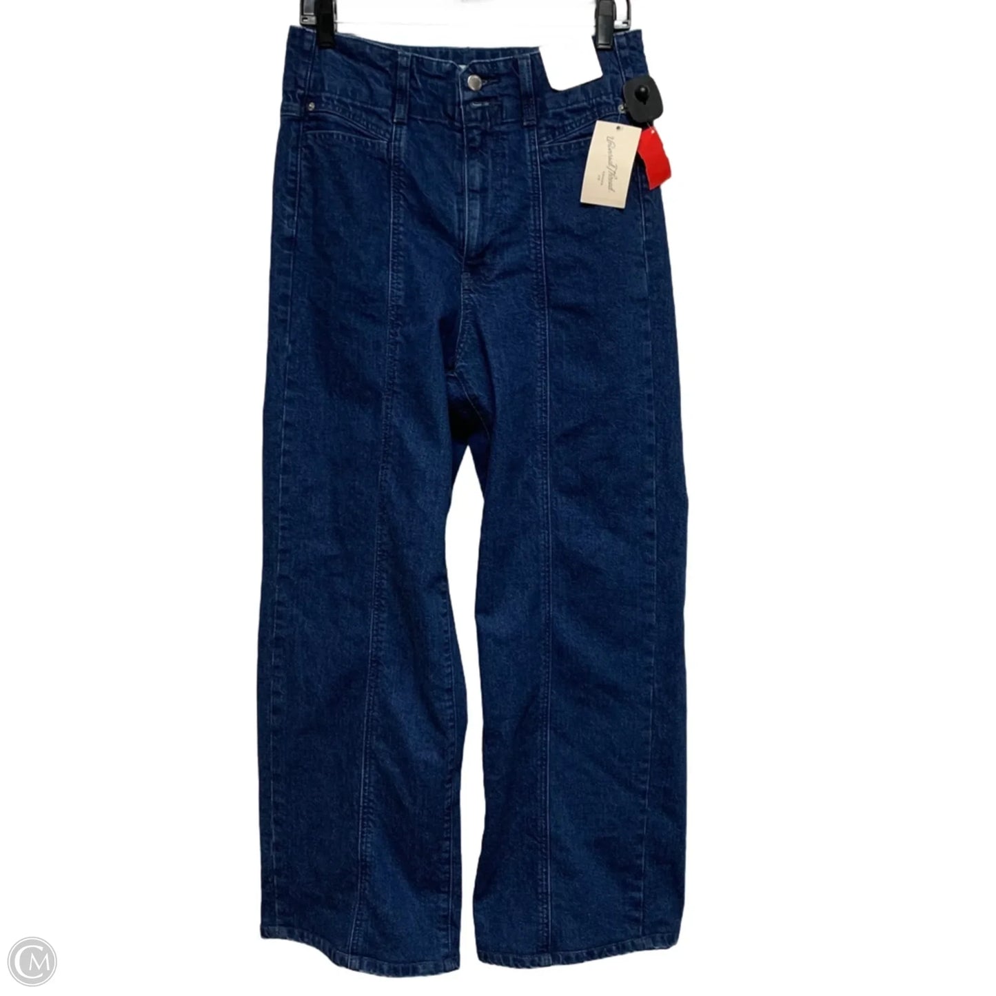 Jeans Wide Leg By Universal Thread In Blue Denim, Size: 8