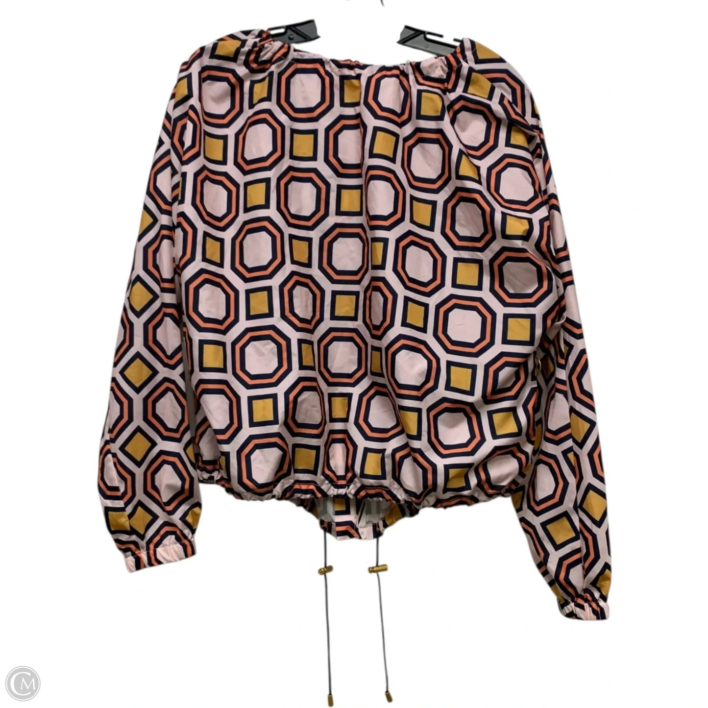 Jacket Designer By Tory Burch In Orange & Pink, Size: S