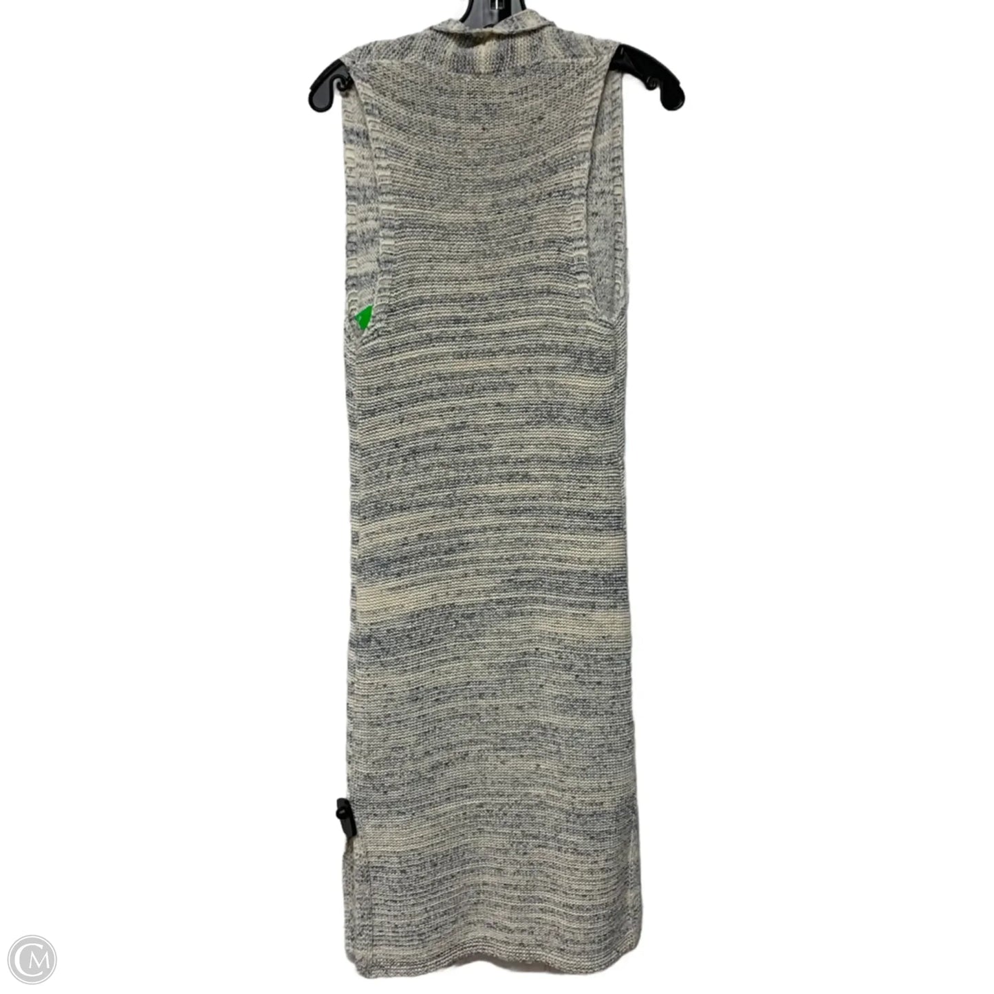 Vest Sweater By Gap In Blue & Cream, Size: Xs