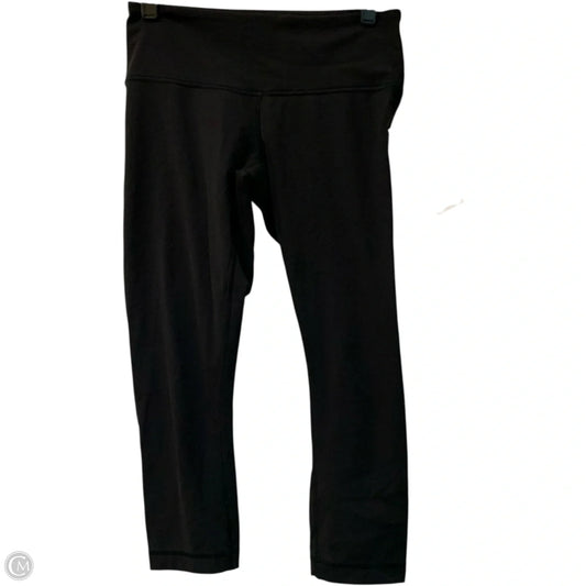 Athletic Leggings Capris By Lululemon In Black, Size: Xs