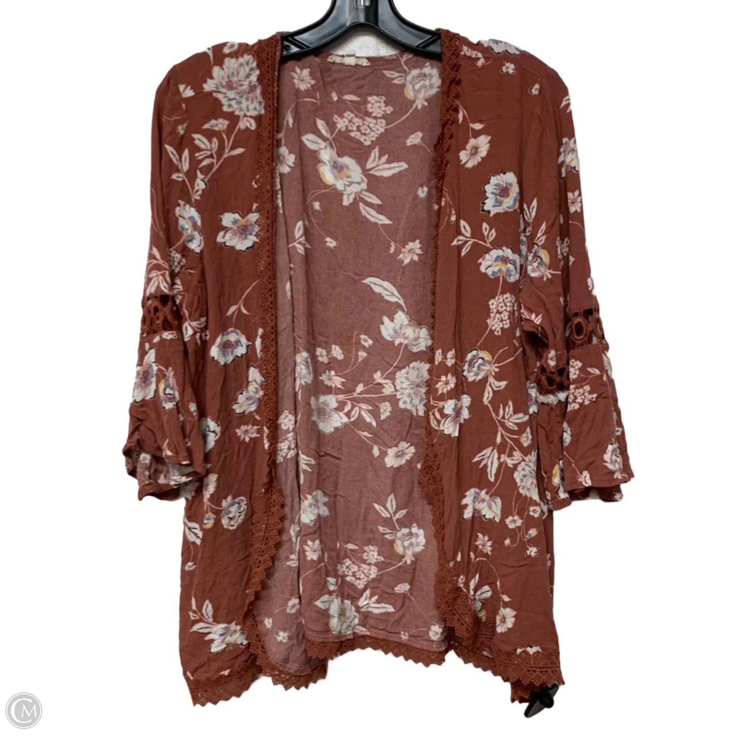 Kimono By Maurices In Orange, Size: Osfm