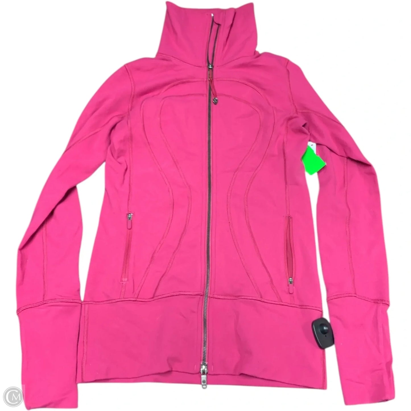 Athletic Jacket By Lululemon In Pink, Size: S