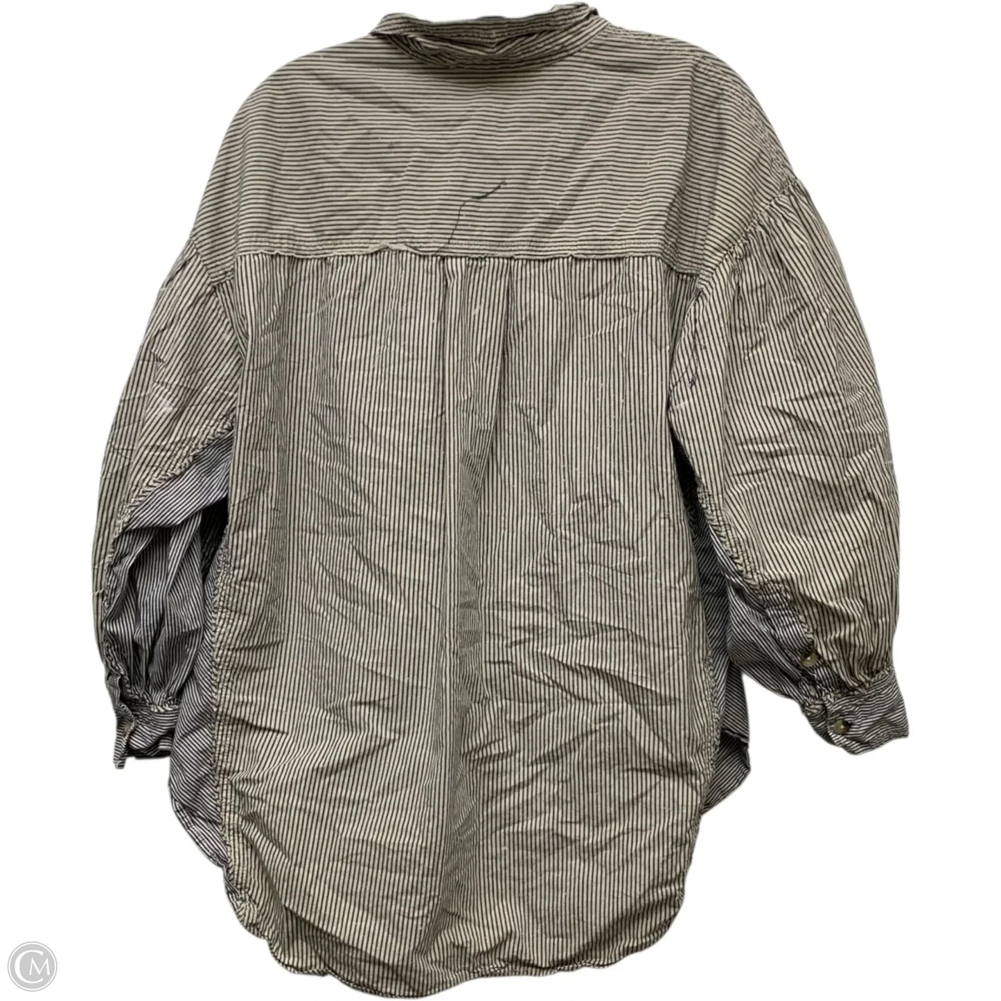 Top Long Sleeve By We The Free In Striped Pattern, Size: M