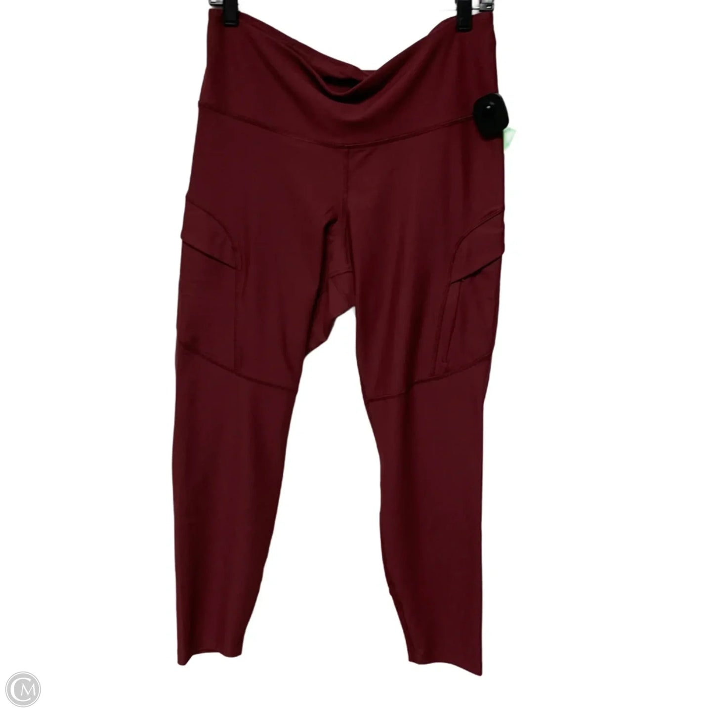 Athletic Leggings By Old Navy In Red, Size: Xl