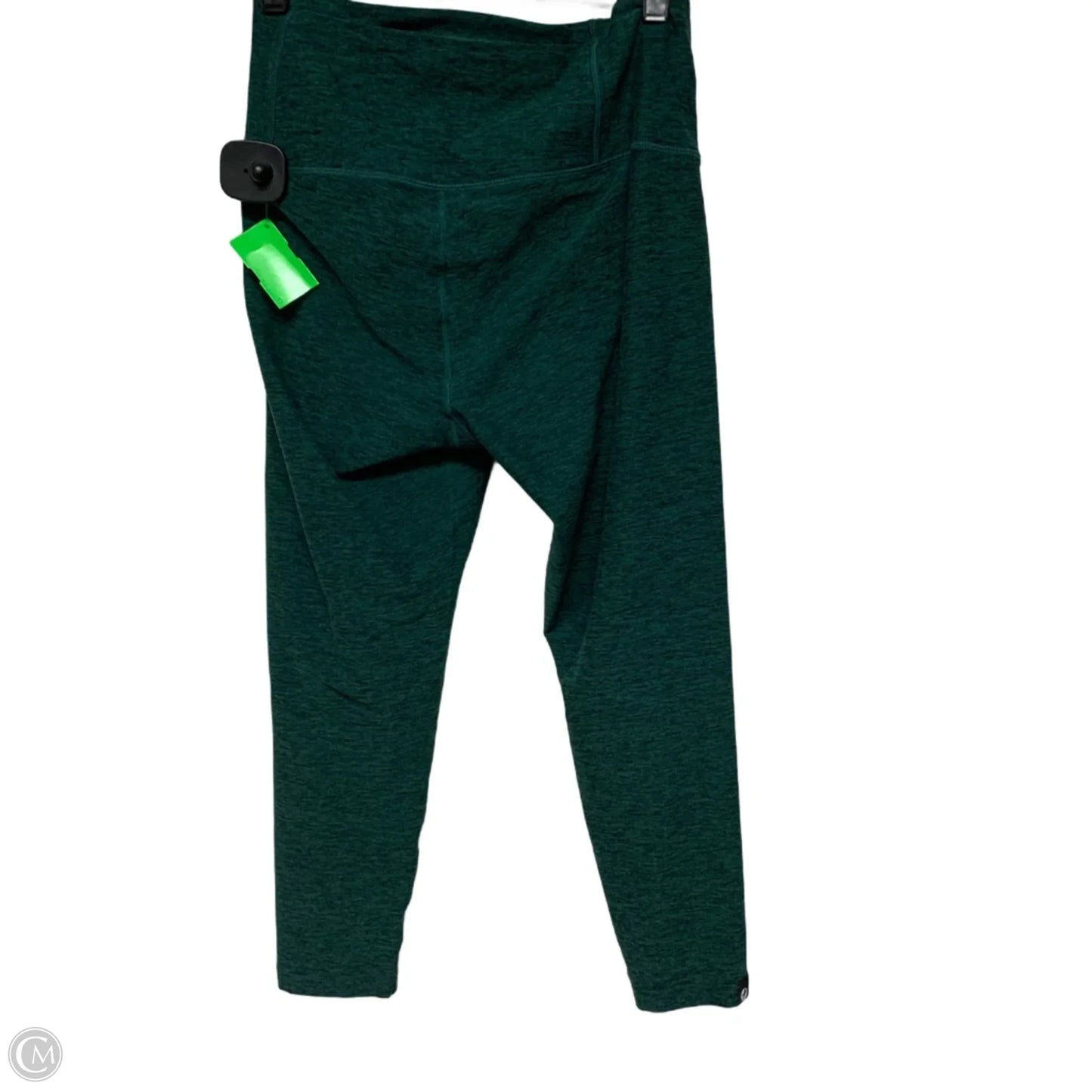 Athletic Leggings Capris By Oiselle In Green, Size: S