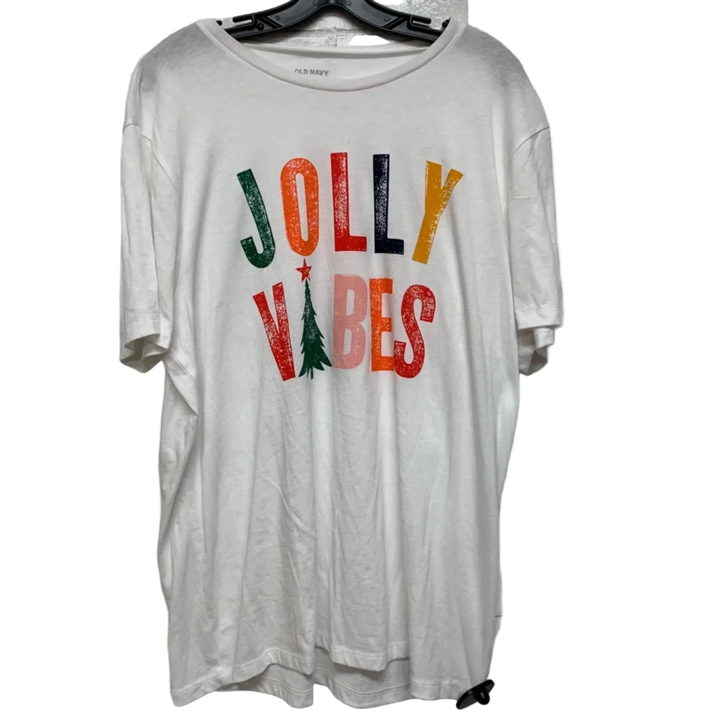 Top Short Sleeve By Old Navy In White, Size: Xl