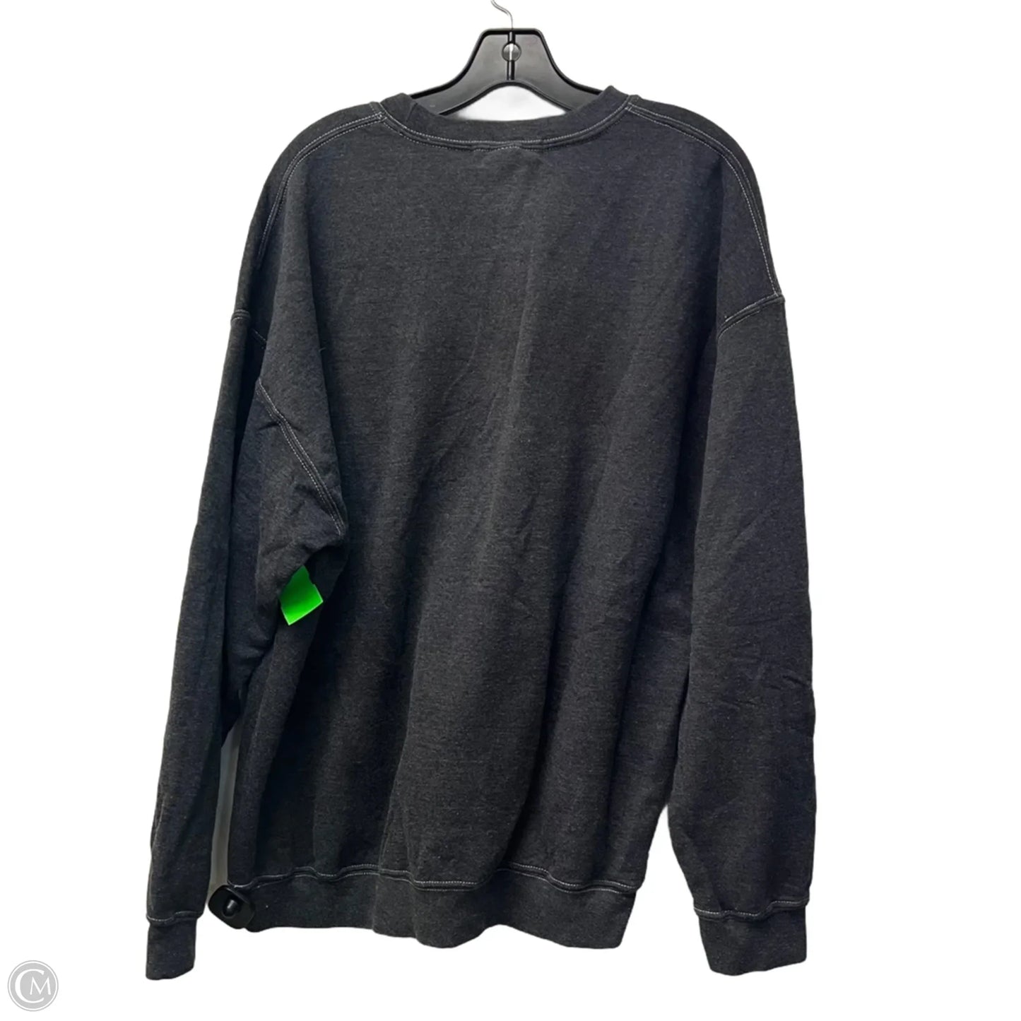 Sweatshirt Crewneck By Project Social Tee In Grey & Pink, Size: Xl