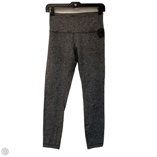 Athletic Leggings By Lululemon In Grey, Size: M