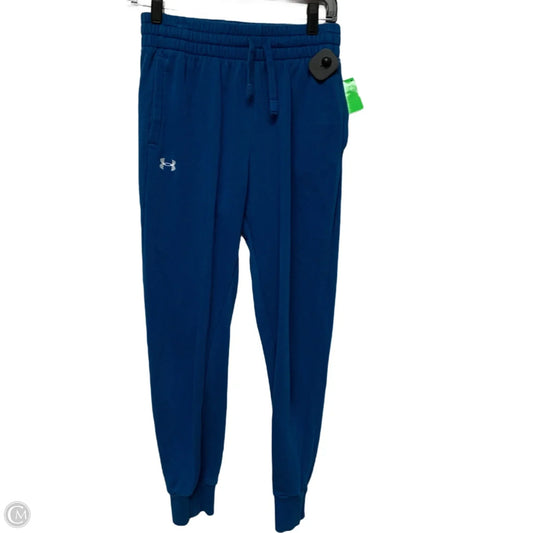 Athletic Pants By Under Armour In Blue, Size: S