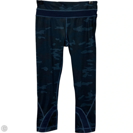 Athletic Leggings Capris By Lululemon In Navy, Size: S