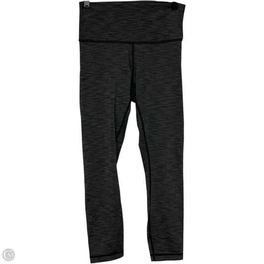 Athletic Leggings By Lululemon In Grey, Size: S