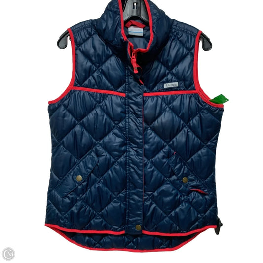 Vest Puffer & Quilted By Columbia In Navy, Size: M