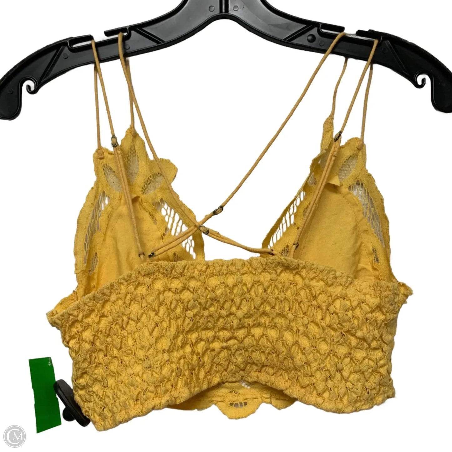 Bralette By Free People In Yellow, Size: S