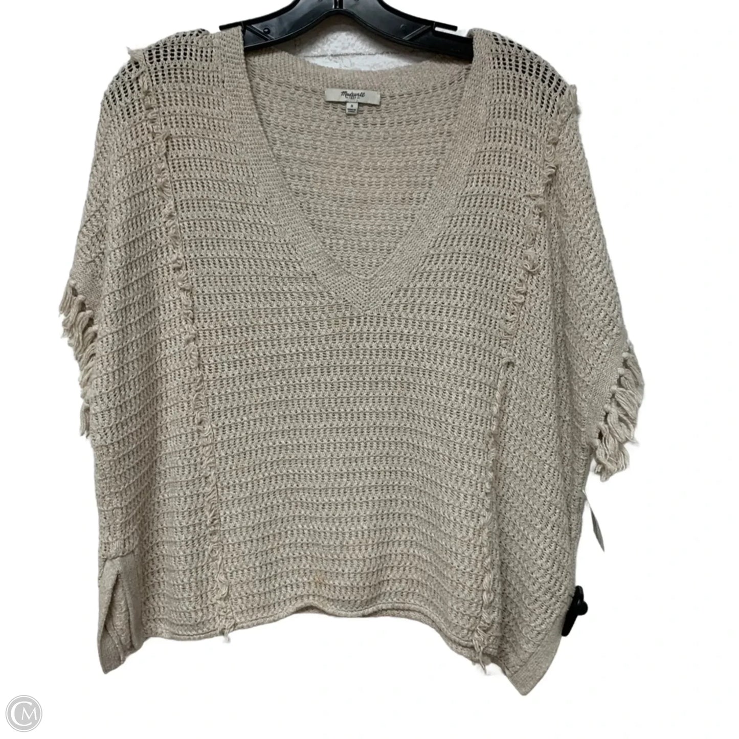 Vest Sweater By Madewell In Cream, Size: S