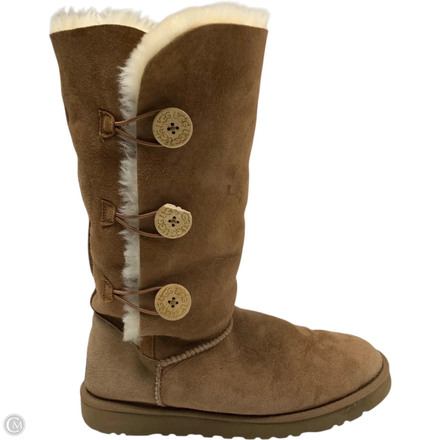 Boots Designer By Ugg In Tan, Size: 11
