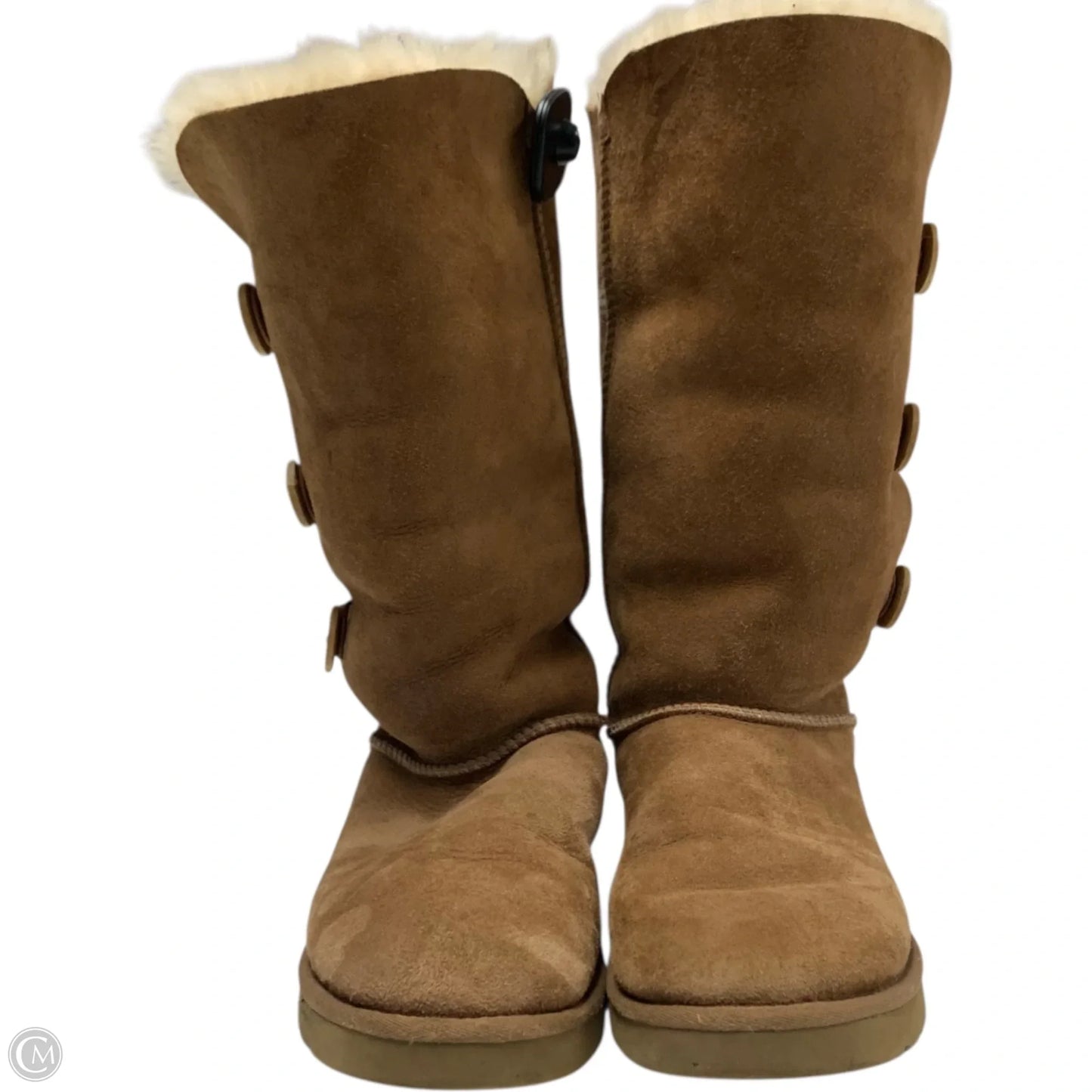 Boots Designer By Ugg In Tan, Size: 11