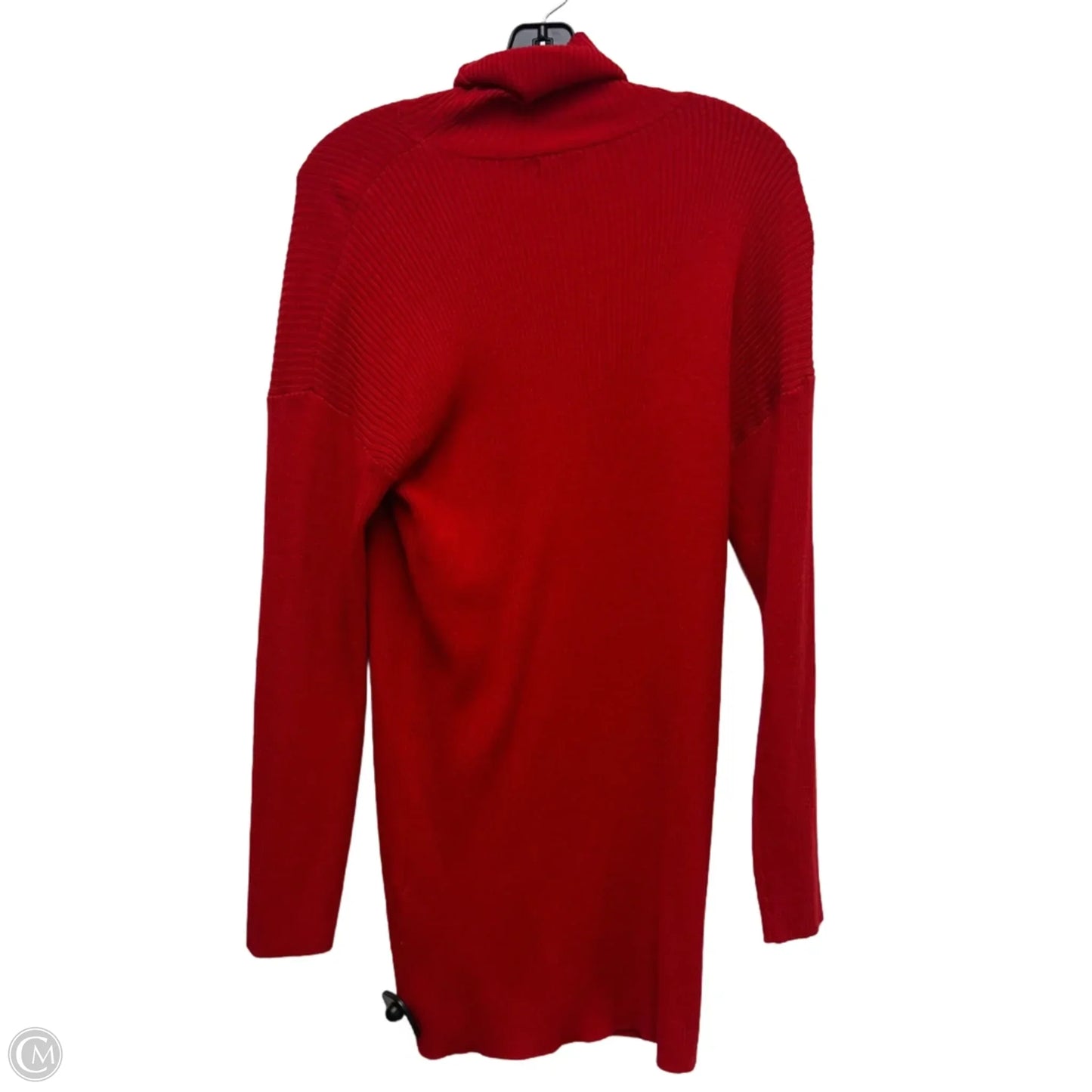 Dress Sweater By Forever 21 In Red, Size: S
