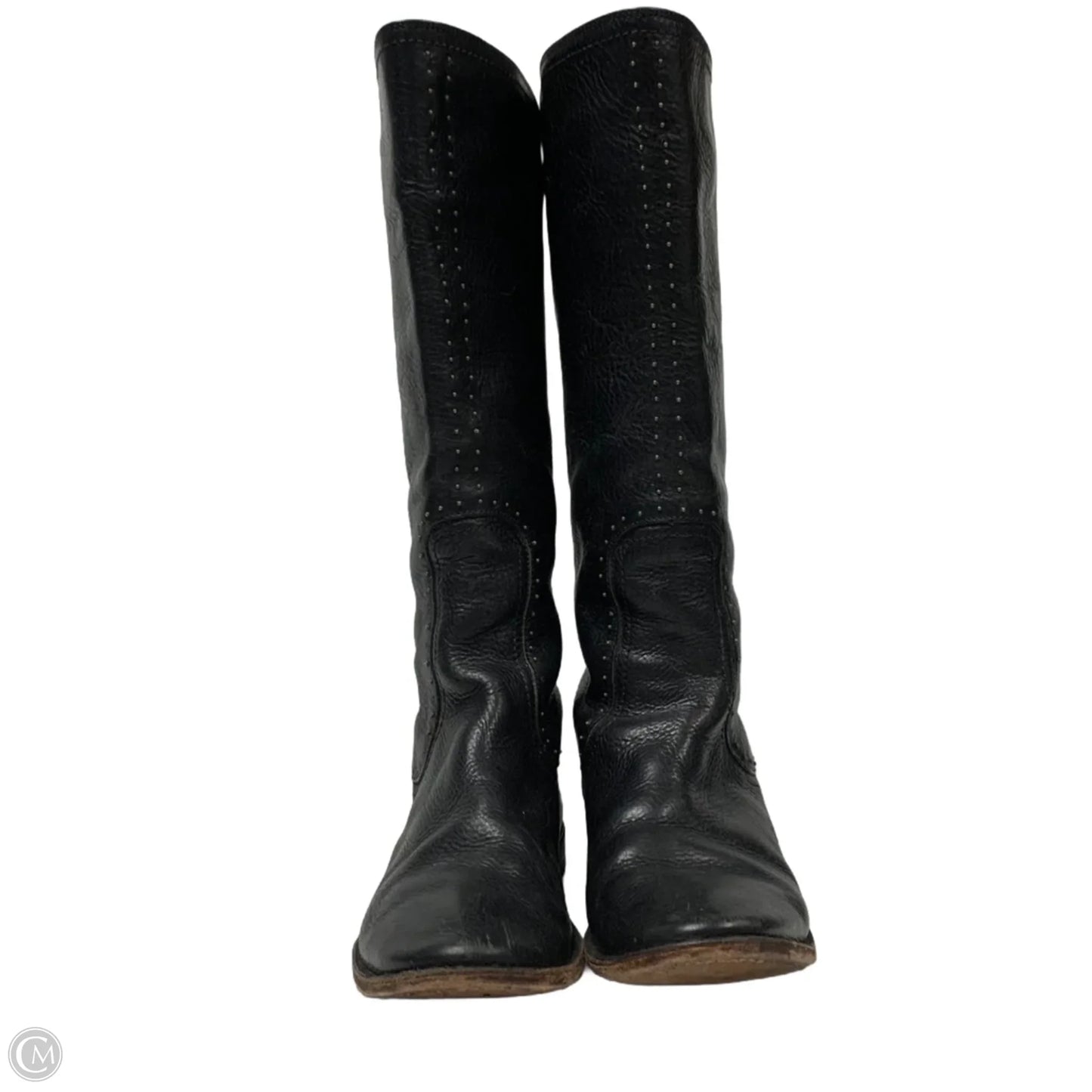 Boots Designer By Frye In Black, Size: 7