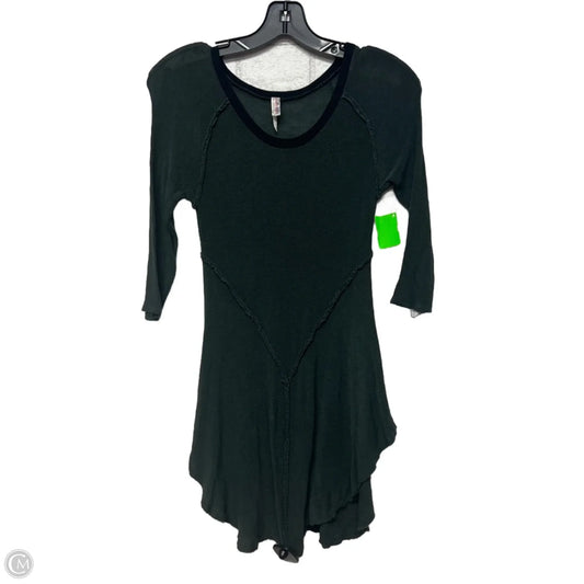 Tunic 3/4 Sleeve By Free People In Green, Size: S