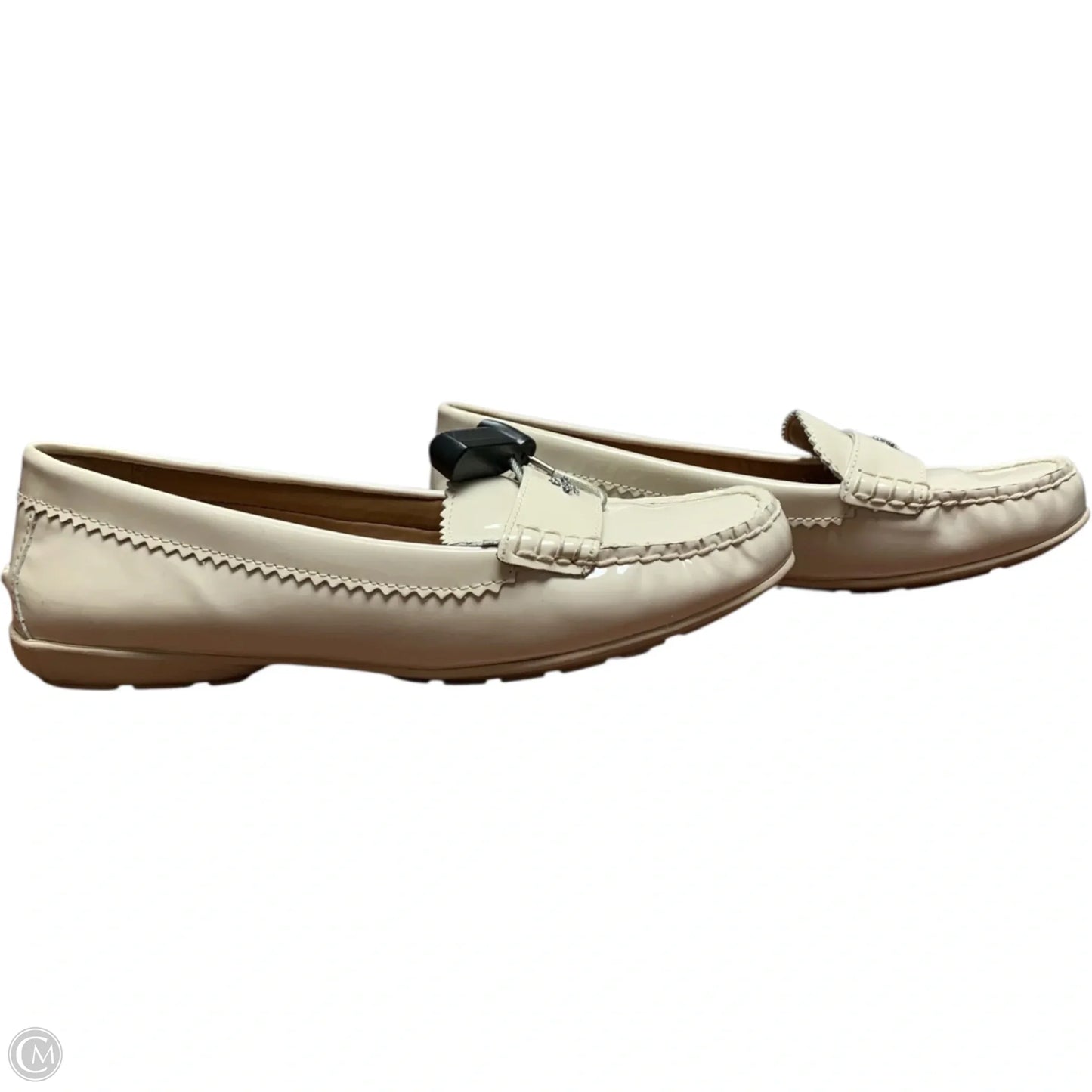 Shoes Designer By Coach In Cream, Size: 7