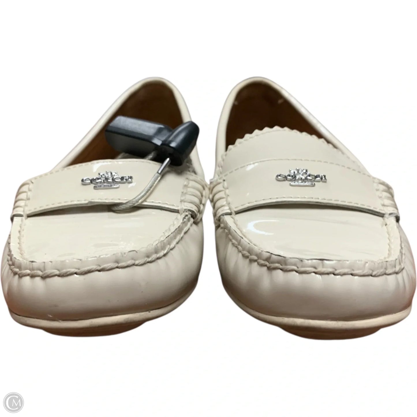 Shoes Designer By Coach In Cream, Size: 7