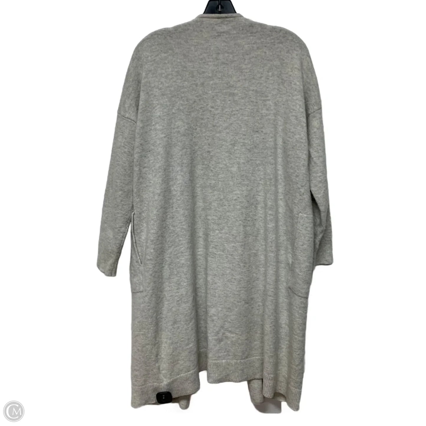 Sweater Cardigan By Madewell In Grey, Size: L
