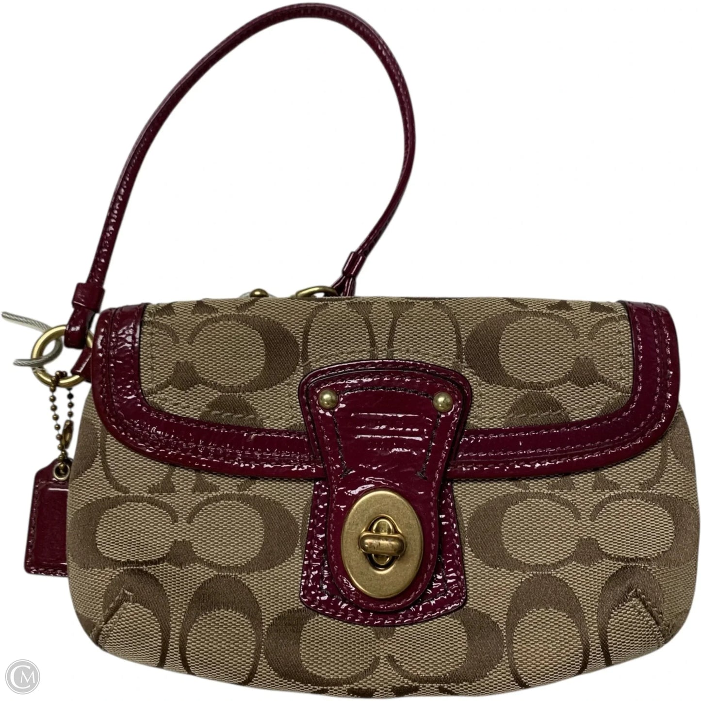 Wristlet Designer By Coach, Size: Medium