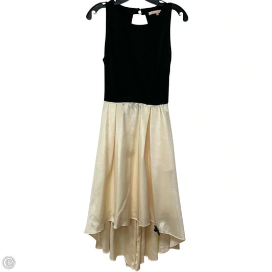 Dress Party Long By Hutch In Black & Cream, Size: S