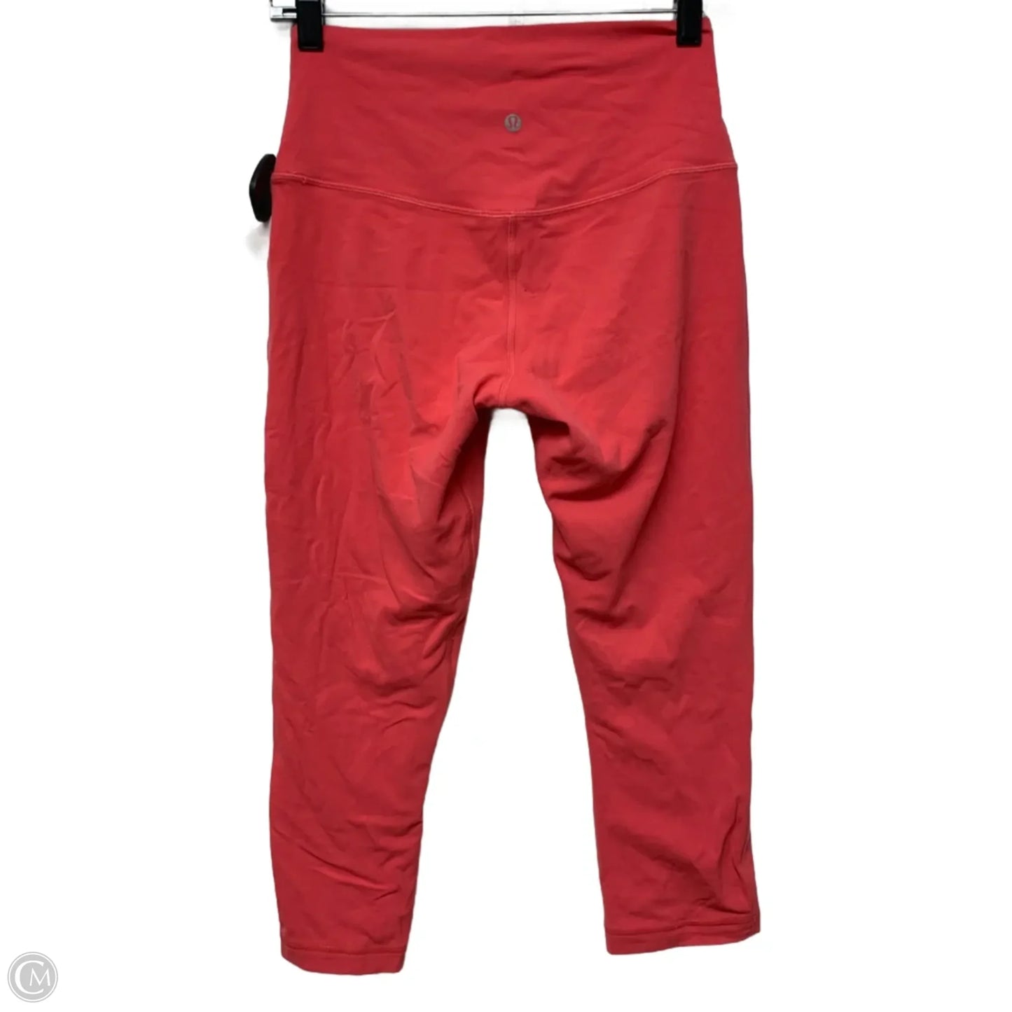Athletic Leggings By Lululemon In Coral, Size: M