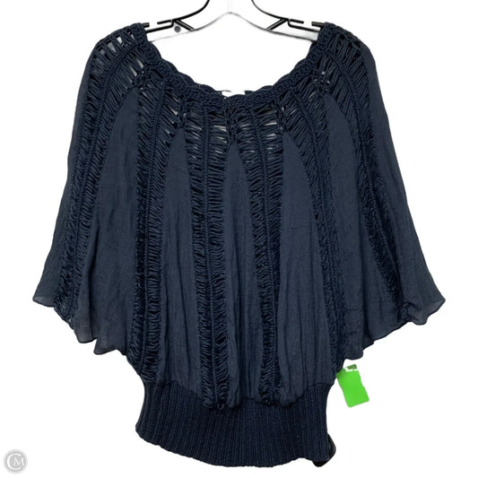Top 3/4 Sleeve By Tiny In Blue, Size: Xs