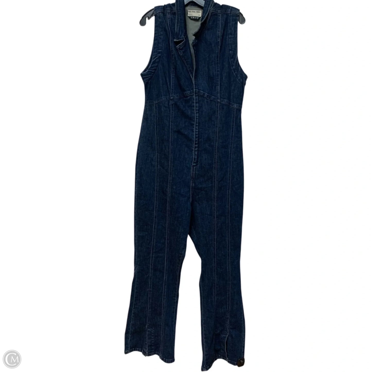 Jumpsuit By We The Free In Blue Denim, Size: Xl