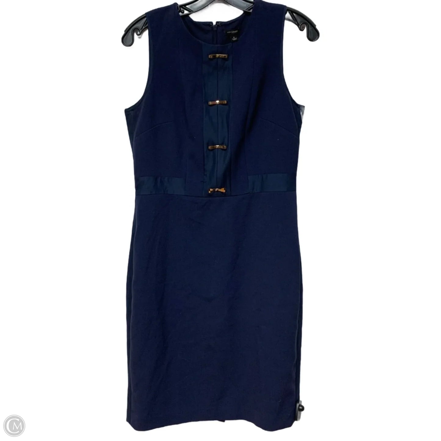 Dress Work By Ann Taylor In Navy, Size: S